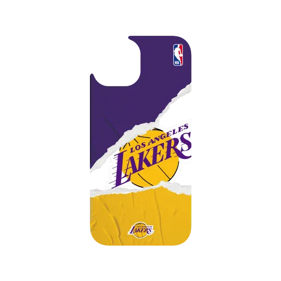 NBA | L.A. Lakers - Sweat and tears | Clear - iPhone 15 | RHINOSHIELD Europe