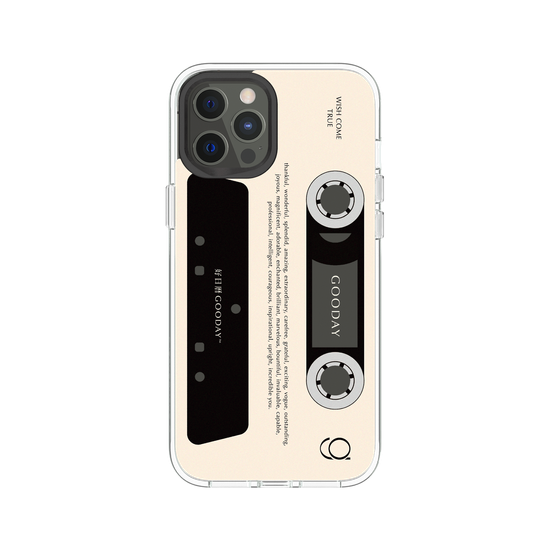 Retro Cassette Tape (Solid Background)