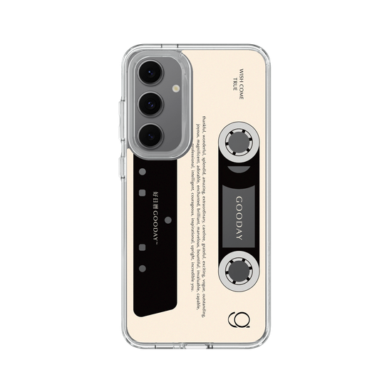 Retro Cassette Tape (Solid Background)