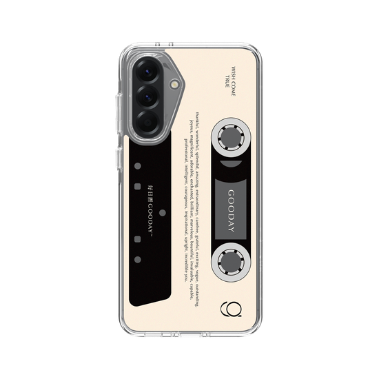 Retro Cassette Tape (Solid Background)