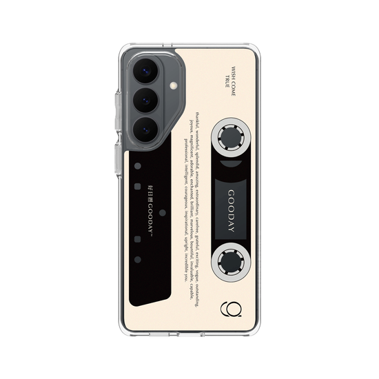 Retro Cassette Tape (Solid Background)