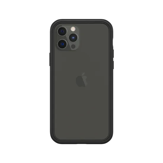 Funda RhinoShield compatible con [iPhone 12 Pro Max] Mod NX - Carcasa fina  personalizable con tecnología de absorción de impactos [sin BPA] - Grafito  - RhinoShield