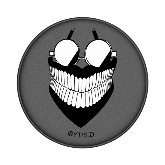 Okarun Masque - Noir et blanc