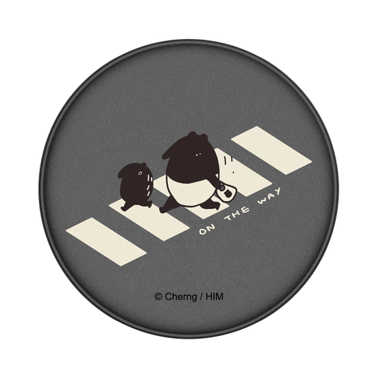Crossing the road
