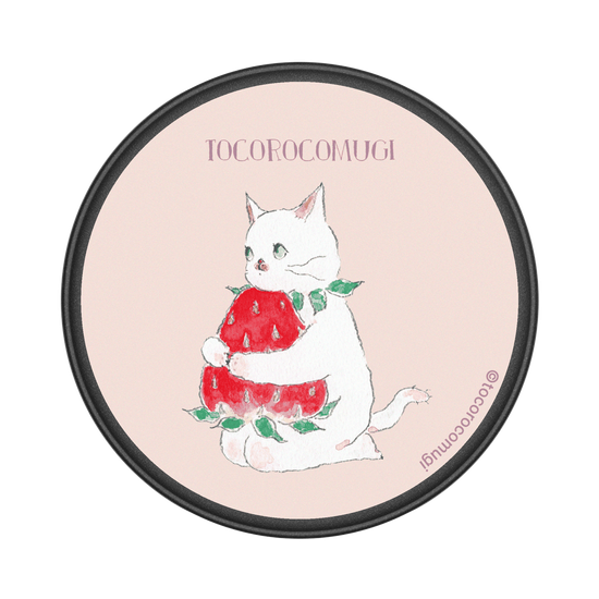 Strawberry Hug Cat