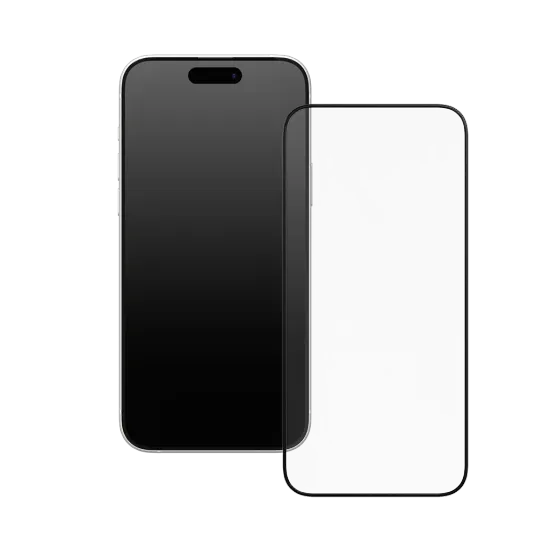 RhinoShield™ – iPhone 15 Plus – Protection écran verre trempé 3D FRAME –  Noir - DJOBI
