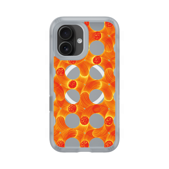 Orange Circle Pattern
