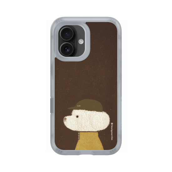 The White Dog with the Cap