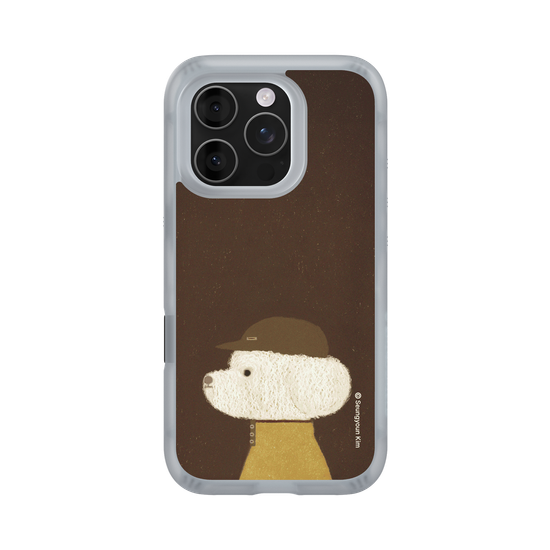 The White Dog with the Cap