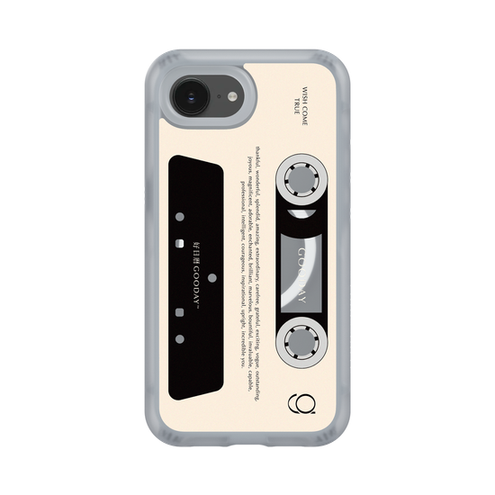 Retro Cassette Tape (Solid Background)