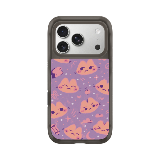 Purple Cats Pattern