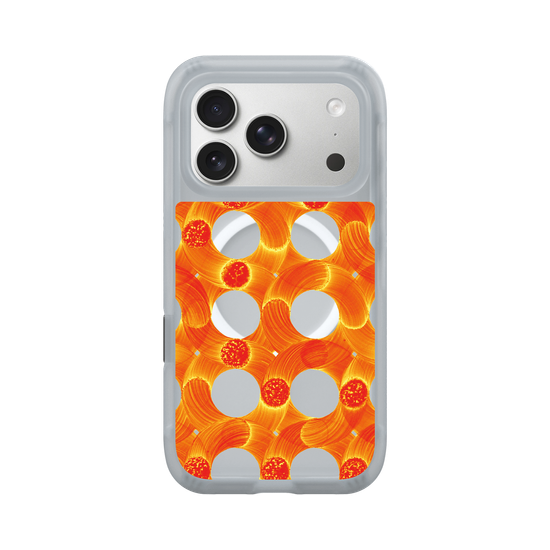 Orange Circle Pattern