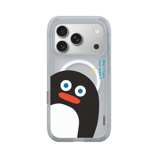 Black Penguin Asks: May I Take Your Order?