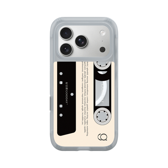 Retro Cassette Tape (Solid Background)
