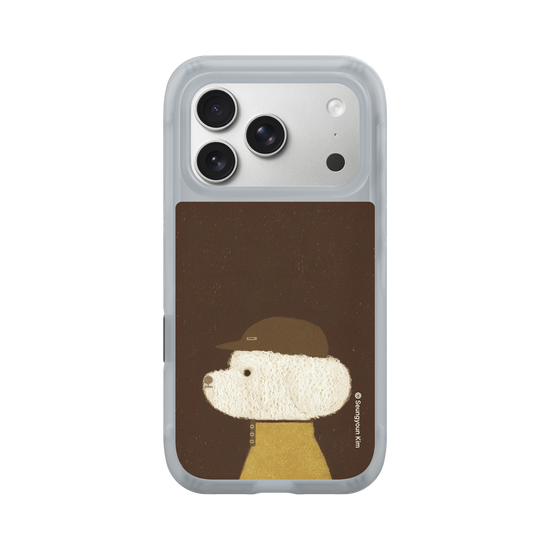 The White Dog with the Cap