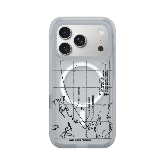 Launch Vehicle Ground Track (Black)