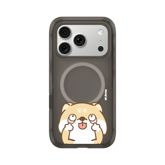 Shiba Pulling a Face
