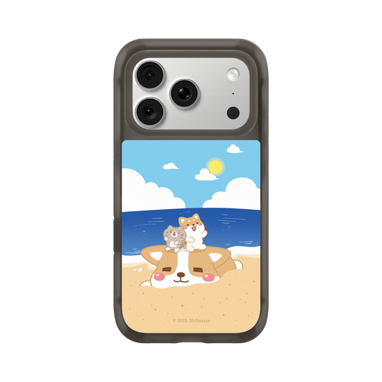 Shiba on the Beach