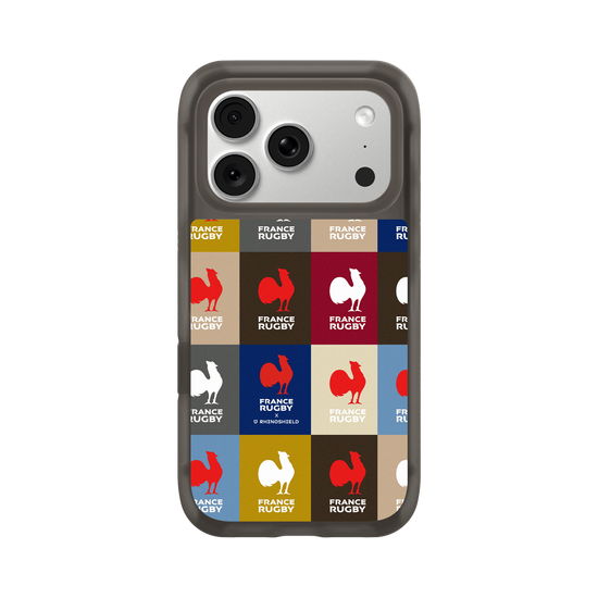 Logo France rugby multicolore