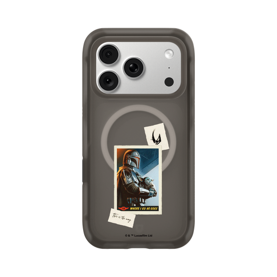 Mando et Grogu - Polaroid