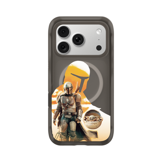 Mandalorian - Mando and Grogu desert