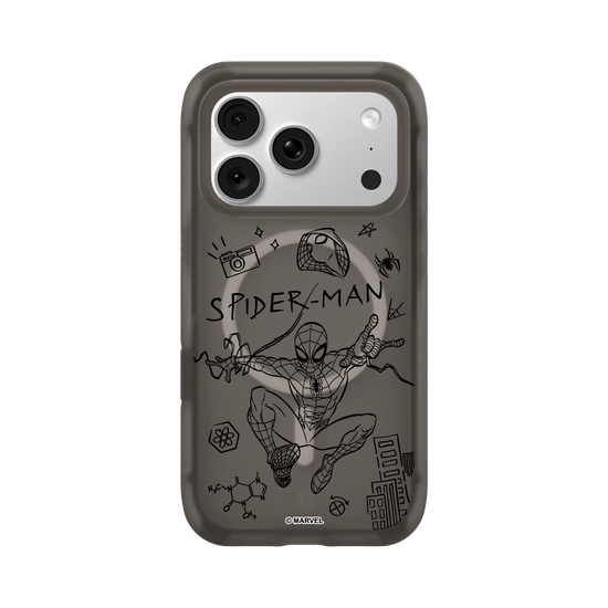 Spider-Man - gezeichnete Spinne