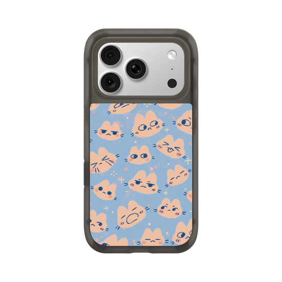 Blue Cats Pattern