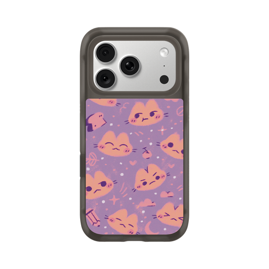 Purple Cats Pattern