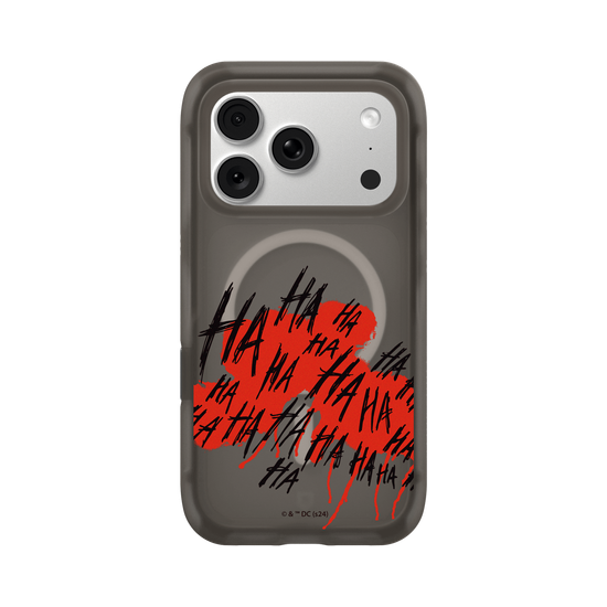 The Joker bloody laugh