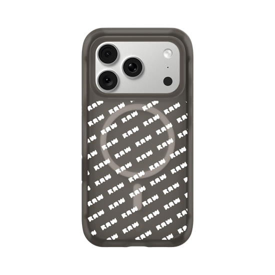 Raw White Pattern Small