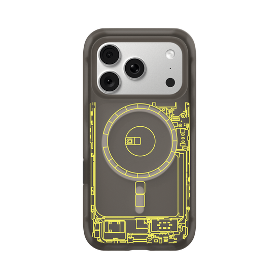 Inside an iPhone 13 -  Yellow