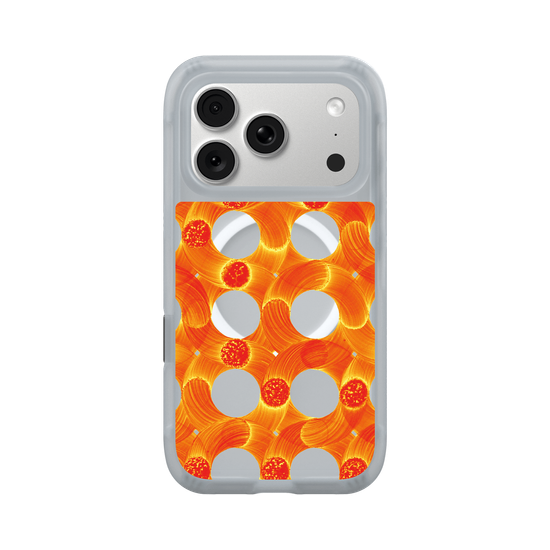 Orange Circle Pattern