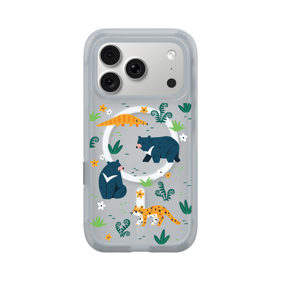 Wildlife of Taiwan’s Forests – Illustration (Formosan Black Bear, Pangolin, Leopard Cat)