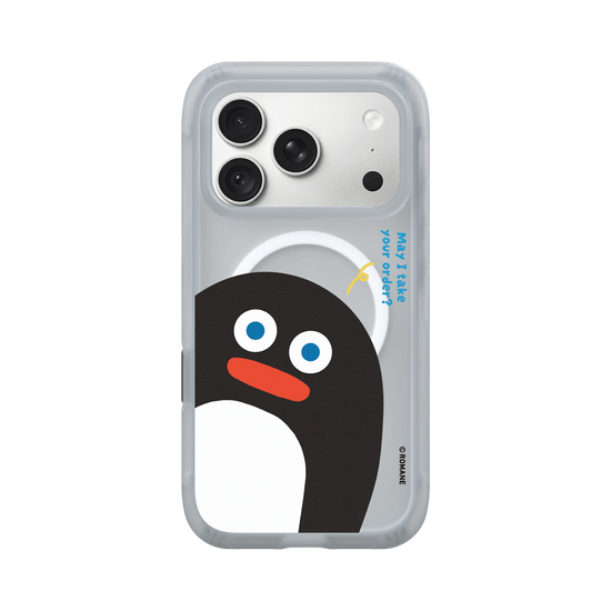 Black Penguin Asks: May I Take Your Order?