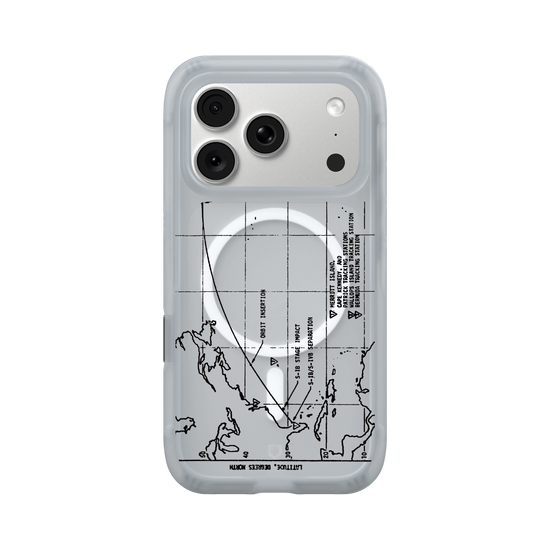 Launch Vehicle Ground Track (Black)