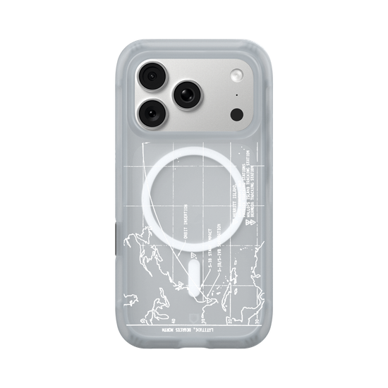 Launch Vehicle Ground Track (White)
