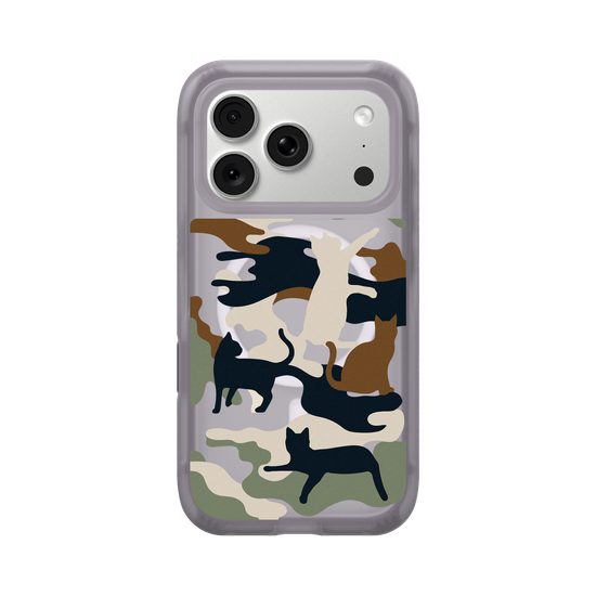 Cat Woodland Black Camo
