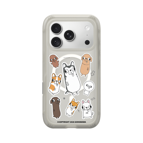 Funny Chi-Face Party Stickers