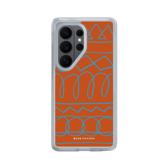 Funky Pattern Orange