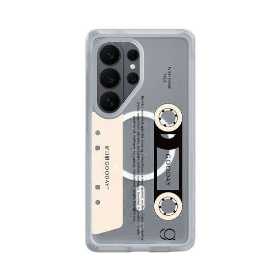 Retro Cassette Tape (Transparent Background)