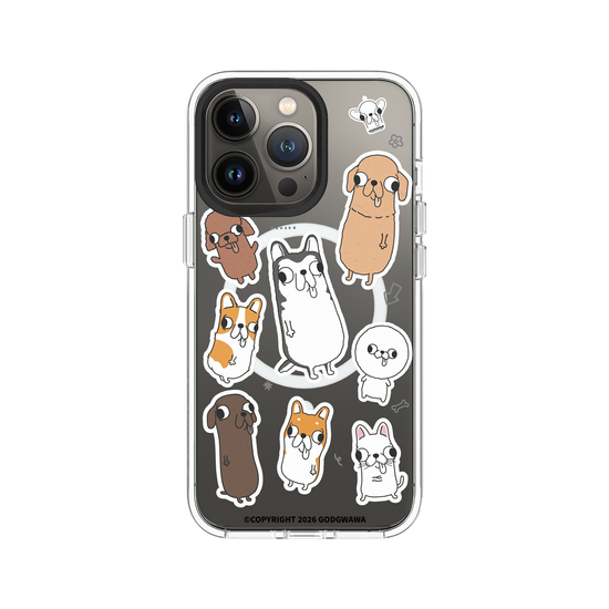Funny Chi-Face Party Stickers