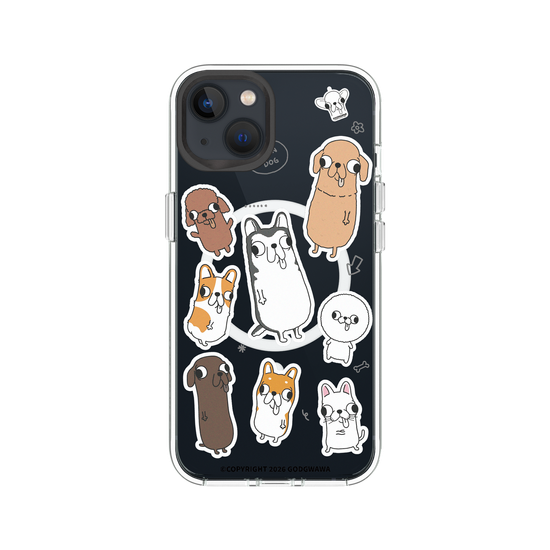 Funny Chi-Face Party Stickers