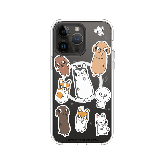 Funny Chi-Face Party Stickers