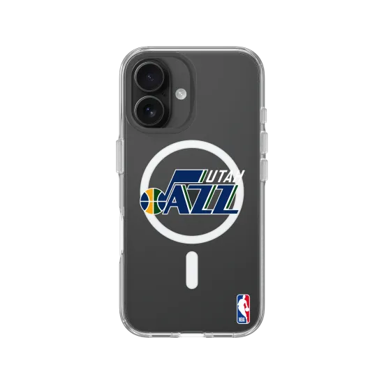 NBA Utah Jazz Light Clear iPhone 16 RHINOSHIELD
