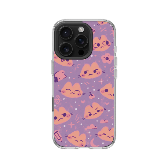 Purple Cats Pattern