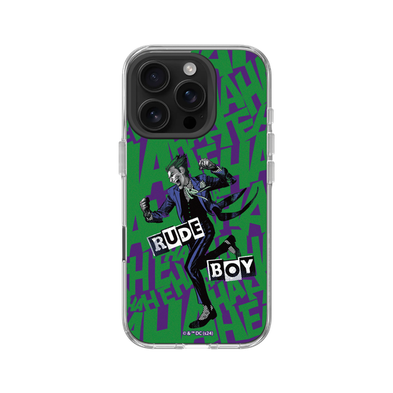 Cartoon The Joker laughing