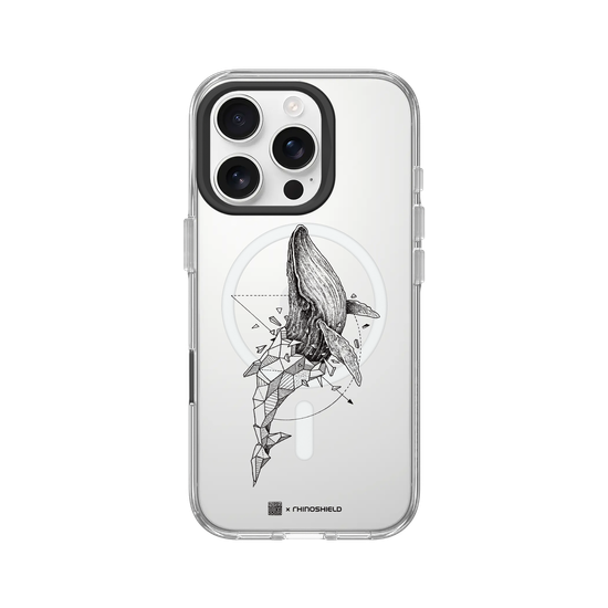 Geo Whale - Black