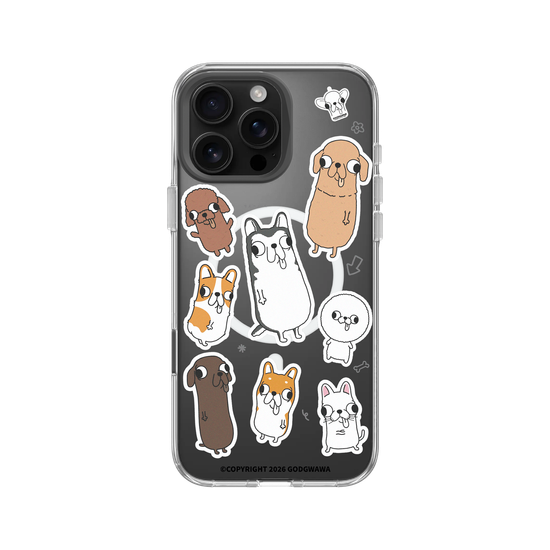 Funny Chi-Face Party Stickers