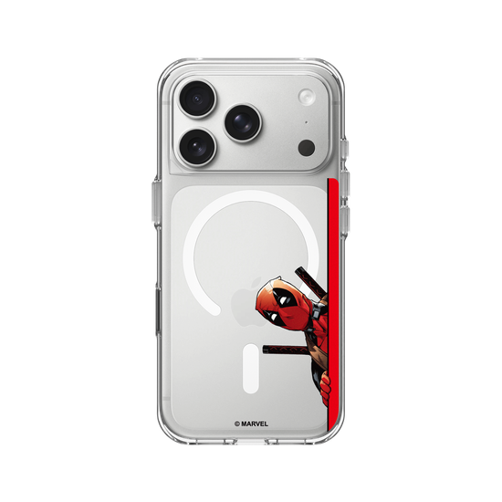 Deadpool Peeking Out