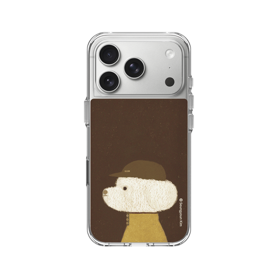 The White Dog with the Cap